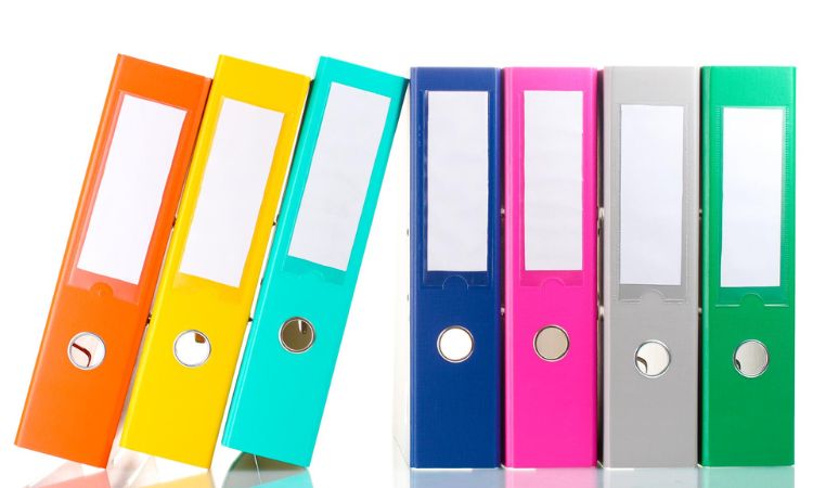 types of file folders